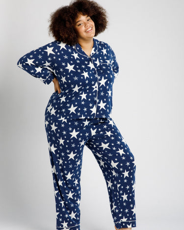 Sparkle Star Button Up Pyjama Set